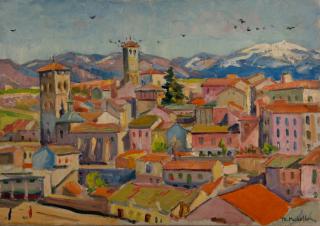 Spain, Segovia Evening from the Aqueduct — Theodoros Markellos