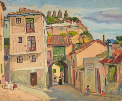 Segovia, Arched Road, Children — Theodoros Markellos