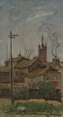Ισπανια,Κουενκα,σπιτια,καμπαναριο — Theodoros Markellos