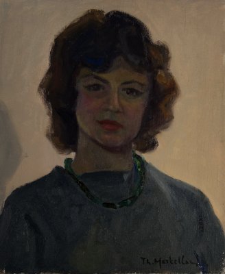 Γυναίκα με Πράσινο Κολιέ — Theodoros Markellos