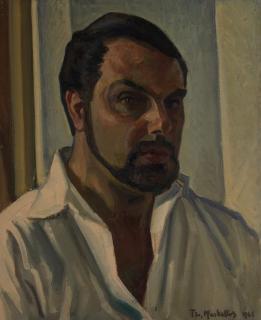 Self-Portrait with Beard 1965 — Theodoros Markellos