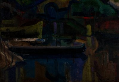 Composition in an Amsterdam Canal — Theodoros Markellos