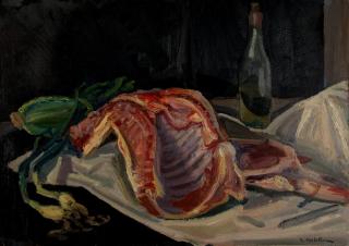 Still Life with Dismembered Lamb — Theodoros Markellos