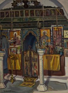 Church Interior, Skyros — Theodoros Markellos