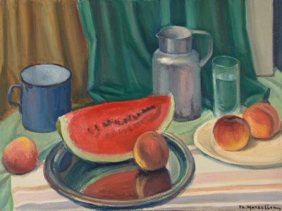 Still Life with Watermelon — Theodoros Markellos