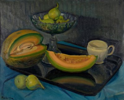 Still Life with Melon — Theodoros Markellos