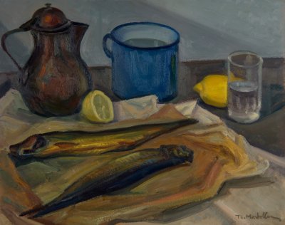 Νεκρη φυση με ρεγγες — Theodoros Markellos