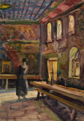 Μονη Διπνισιου Τραπεζα ορθιος παπας — Theodoros Markellos