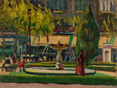 Madrid Crowd Near a Cypress Close to My House — Theodoros Markellos