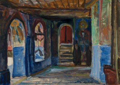 Mount Athos Path to Docheiariou Monastery — Theodoros Markellos