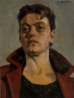Portrait of Maria Rousea — Theodoros Markellos