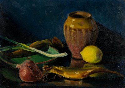 Still Life with Grapes — Theodoros Markellos