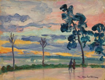 Madrid Couple at Sunset — Theodoros Markellos