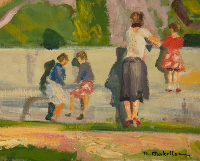 Segovia Woman and Children — Theodoros Markellos