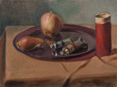 Still Life with Pipes and Onions — Theodoros Markellos