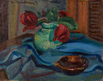 Still Life with Two Roses — Theodoros Markellos