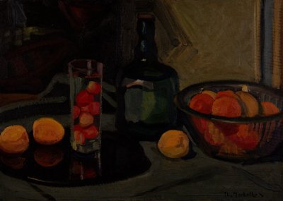 杏与樱桃静物 — Theodoros Markellos